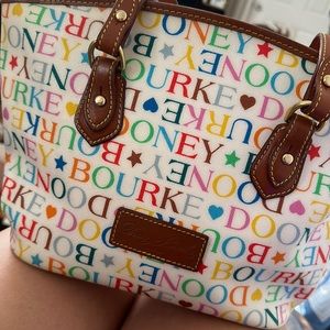 Dooney and Bourke rainbow purse
